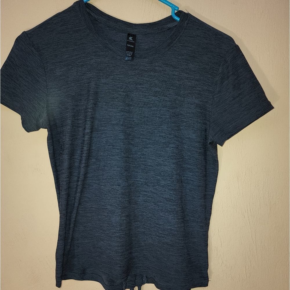 Kyodan Heather Grey Short Sleeve T-Shirt Size XS